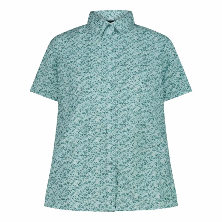 Donna CMP Camicie^Camicia fantasia check maniche corte da donna