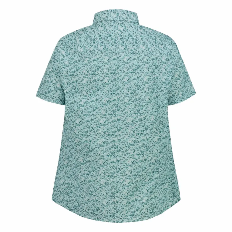 Donna CMP Camicie^Camicia fantasia check maniche corte da donna