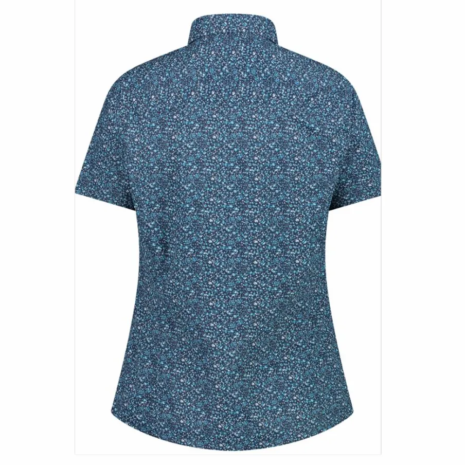 Donna CMP Camicie^Camicia fantasia check maniche corte da donna