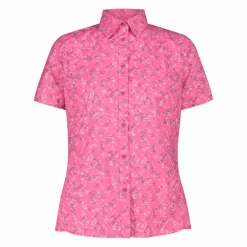 Donna CMP Camicie^Camicia fantasia check maniche corte da donna