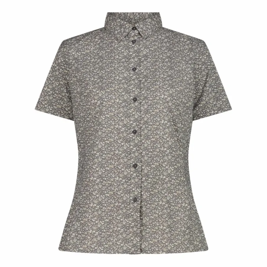 Donna CMP Camicie^Camicia fantasia check maniche corte da donna