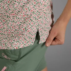 Donna CMP Camicie^Camicia fantasia check maniche corte da donna