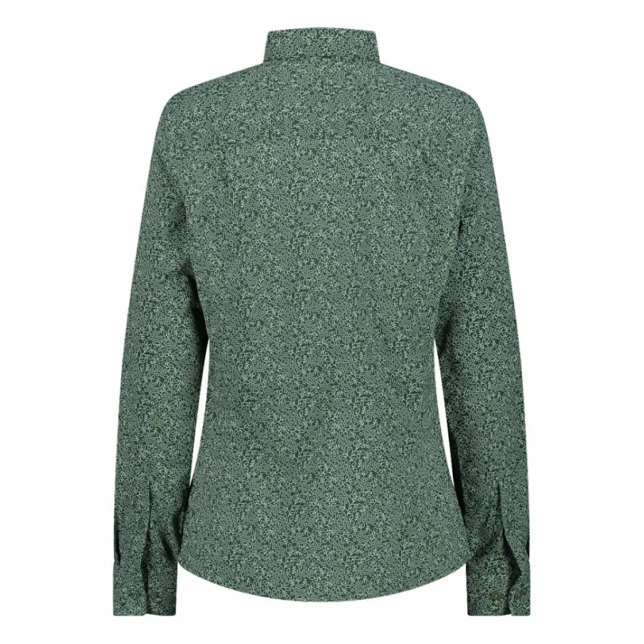 Donna CMP Camicie^Camicia fantasia floreale maniche lunghe da donna
