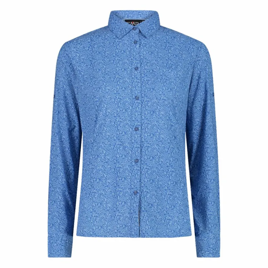 Donna CMP Camicie^Camicia fantasia floreale maniche lunghe da donna