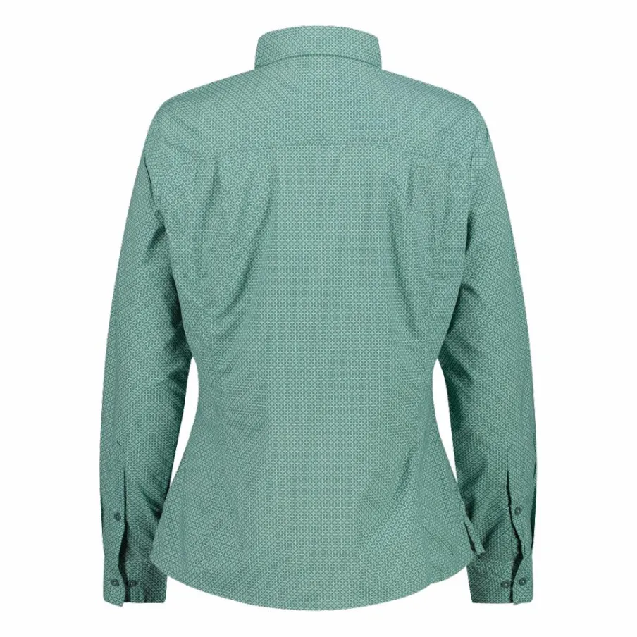 Donna CMP Camicie^Camicia fantasia floreale maniche lunghe da donna