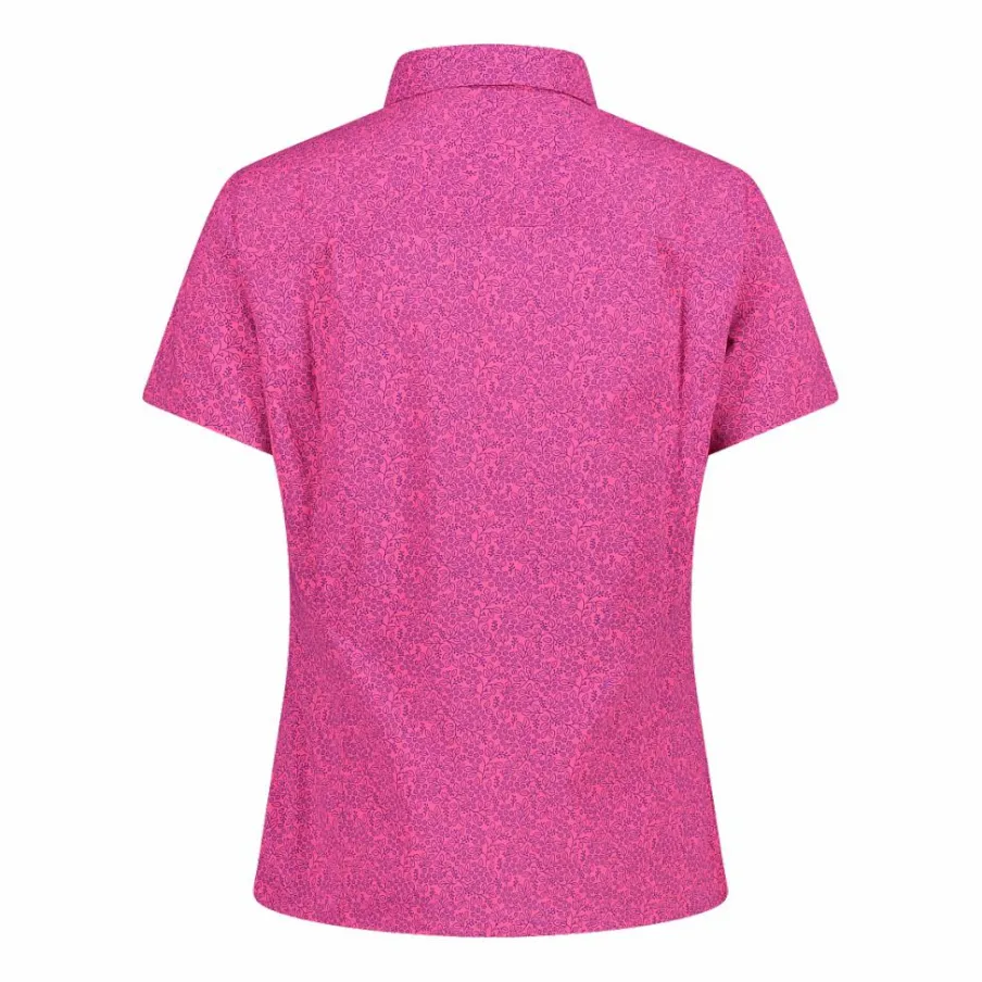 Donna CMP Camicie^Camicia fantasia floreale maniche corte da donna