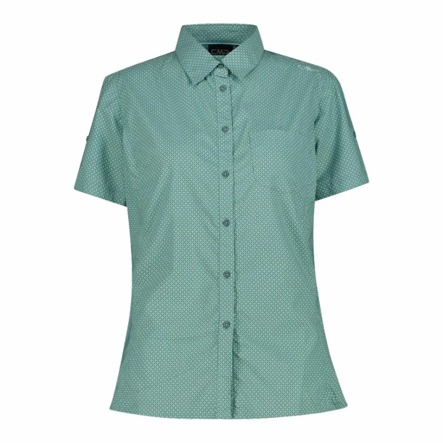 Donna CMP Camicie^Camicia fantasia floreale maniche corte da donna