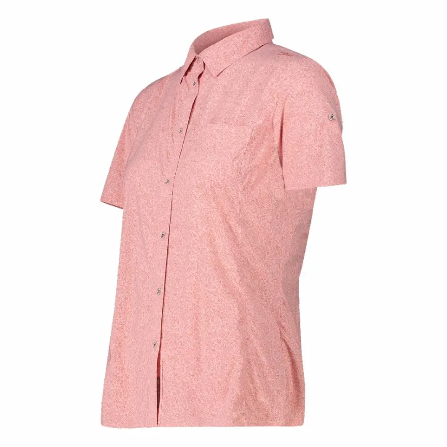 Donna CMP Camicie^Camicia fantasia floreale maniche corte da donna