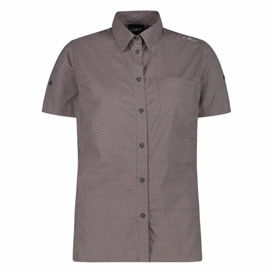 Donna CMP Camicie^Camicia fantasia floreale maniche corte da donna