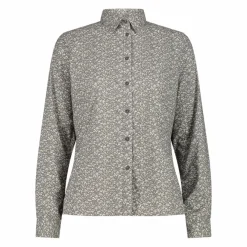 Donna CMP Camicie^Camicia fantasia geometrica maniche lunghe da donna