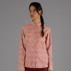 Donna CMP Camicie^Camicia fantasia geometrica maniche lunghe da donna