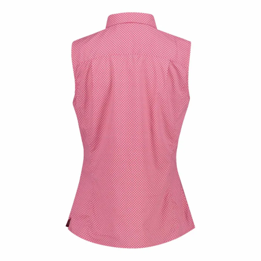 Donna CMP Camicie^Camicia fantasia geometrica maniche lunghe da donna