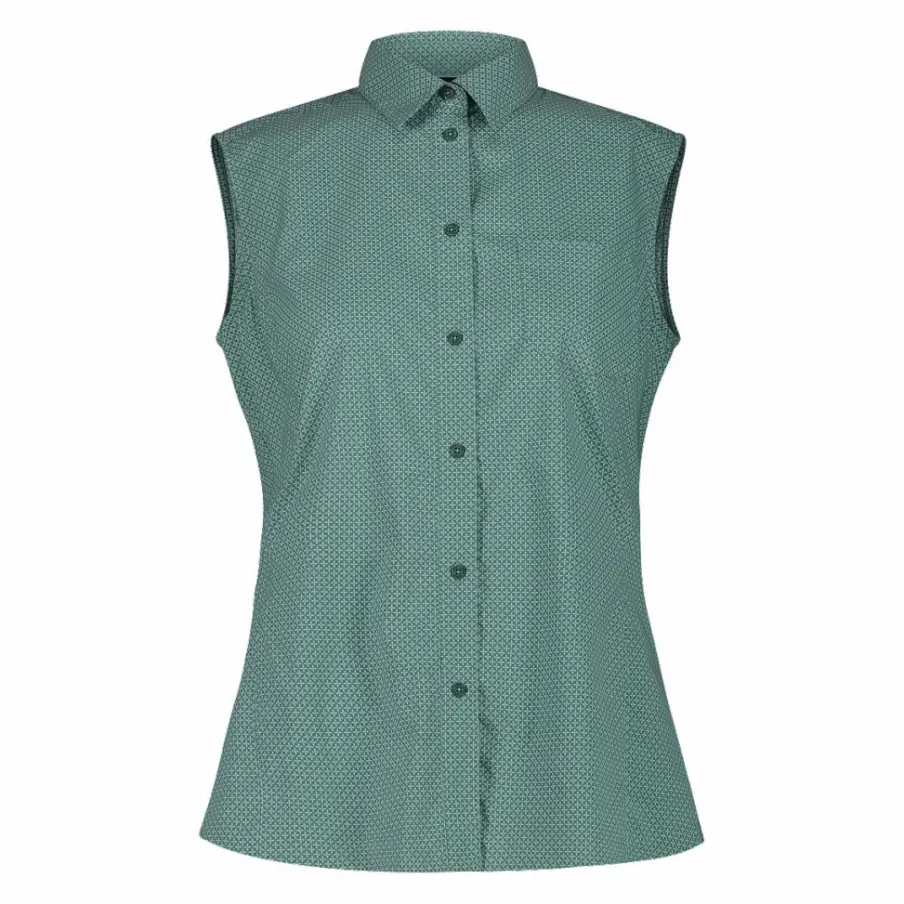 Donna CMP Camicie^Camicia fantasia geometrica maniche lunghe da donna