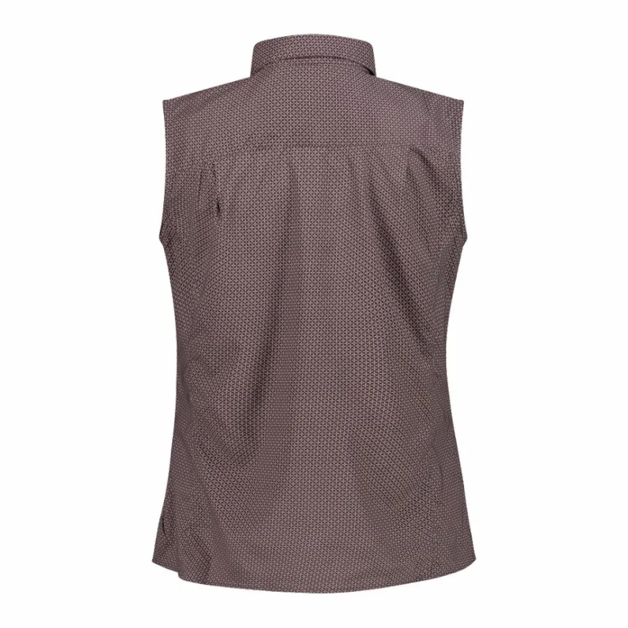 Donna CMP Camicie^Camicia fantasia geometrica maniche lunghe da donna