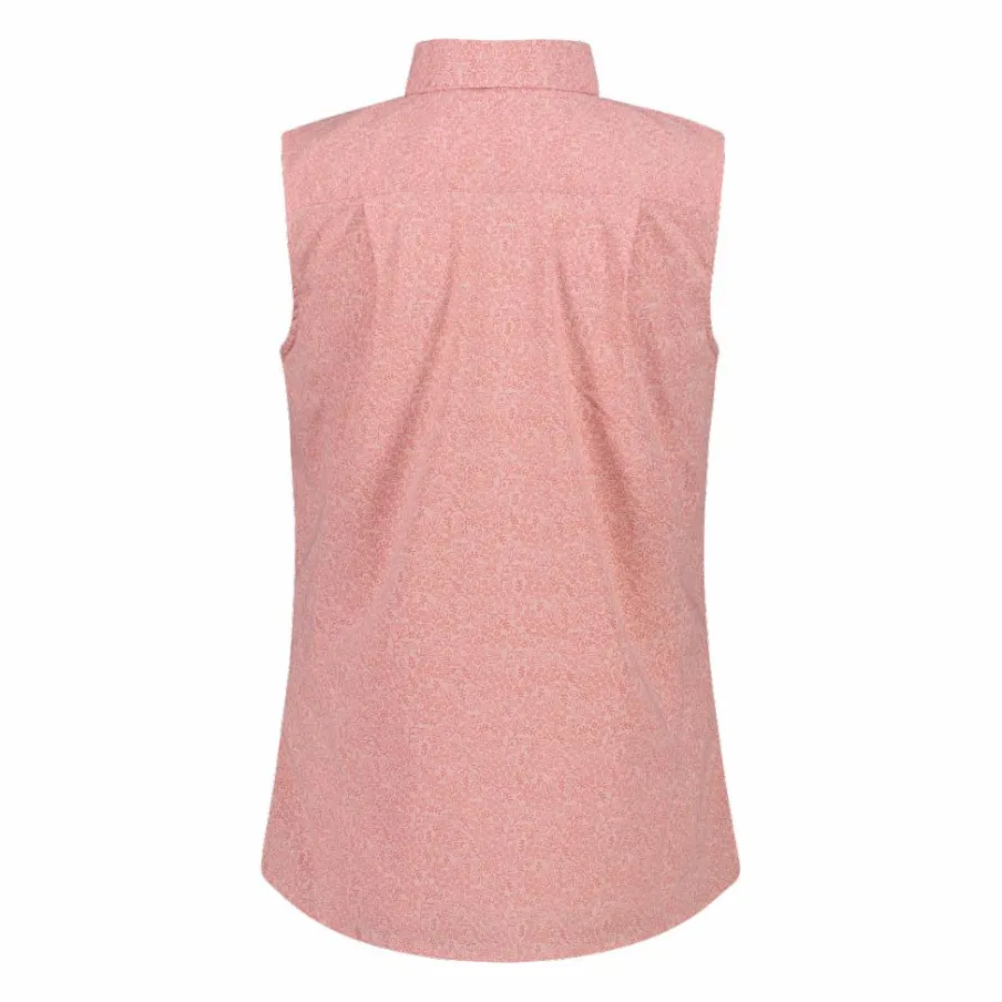 Donna CMP Camicie^Camicia fantasia geometrica maniche lunghe da donna