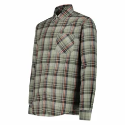 Uomo CMP Camicie^Camicia maniche lunghe check da uomo