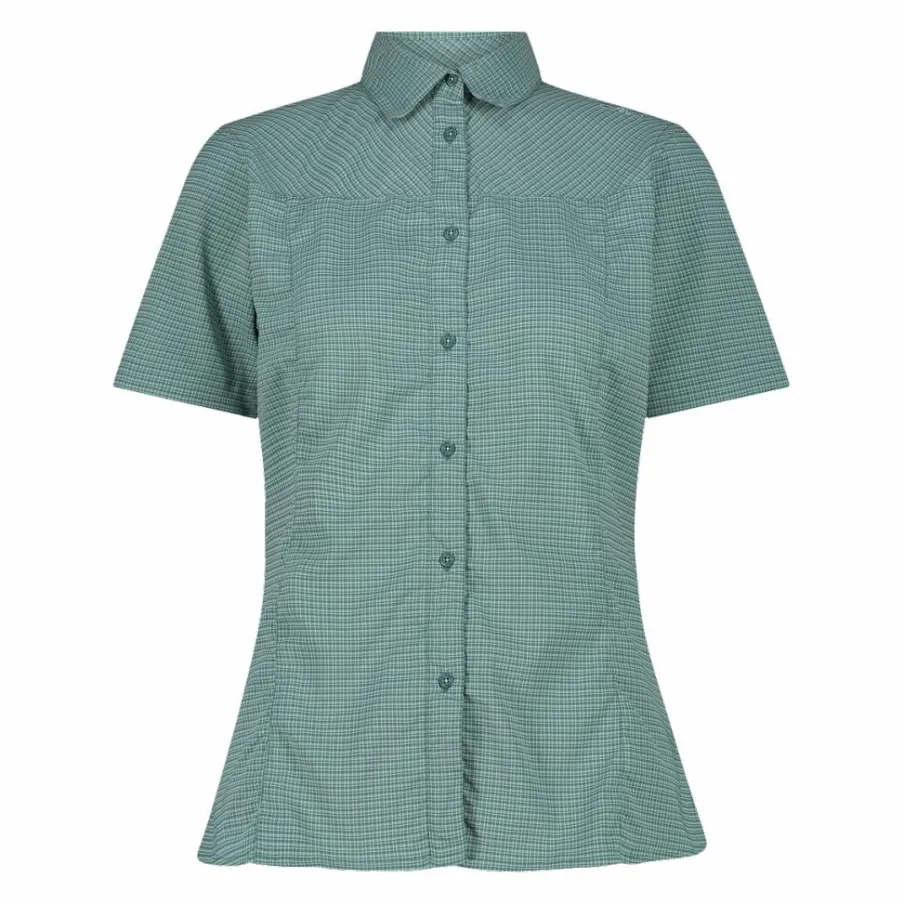 Donna CMP Camicie^Camicia stretch a maniche corte da donna
