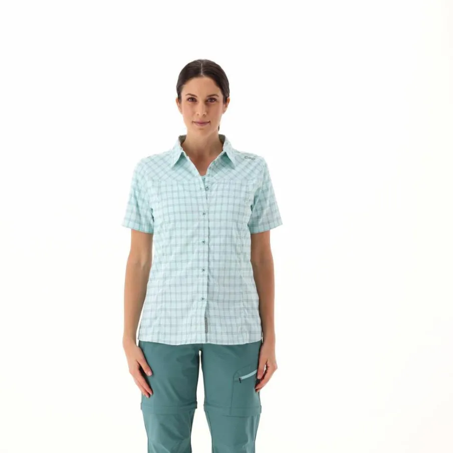 Donna CMP Camicie^Camicia stretch a maniche corte da donna
