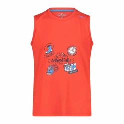 Bambino CMP T-Shirt^Canotta stampa adventure da bambino