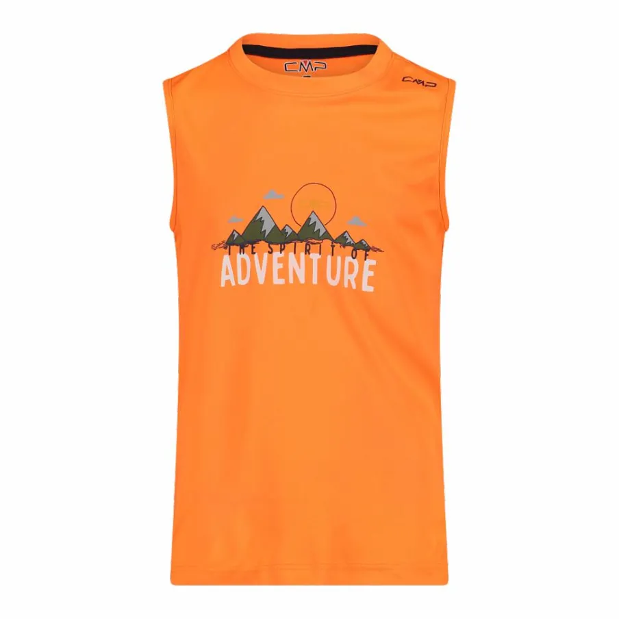 Bambino CMP T-Shirt^Canotta stampa adventure da bambino