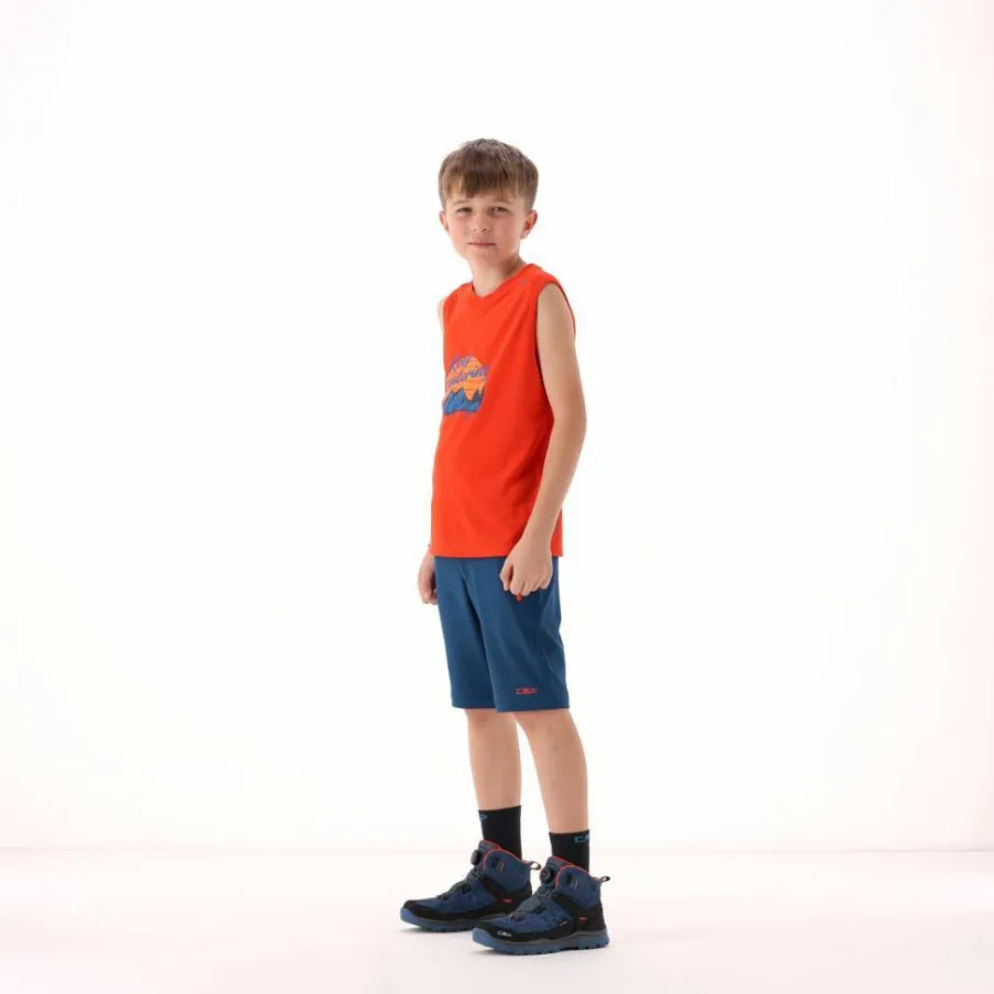 Bambino CMP T-Shirt^Canotta stampa adventure da bambino