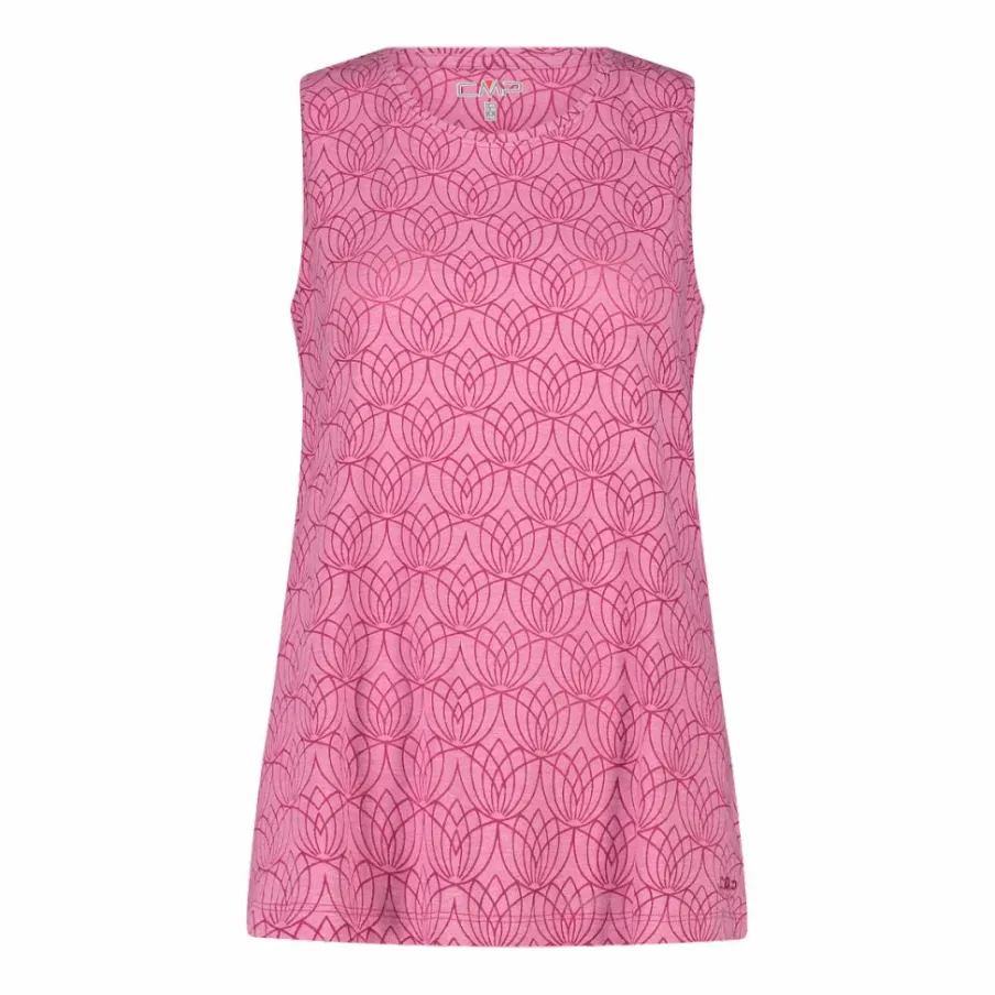 Donna CMP Polo E T-Shirt^Canotta tecnica con effetto semitrasparente da Donna