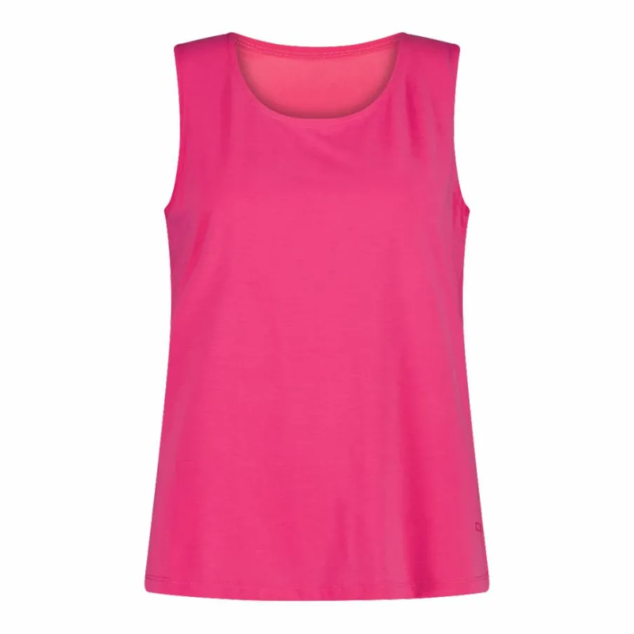 Donna CMP Polo E T-Shirt^Canotta tecnica tinta unita da Donna