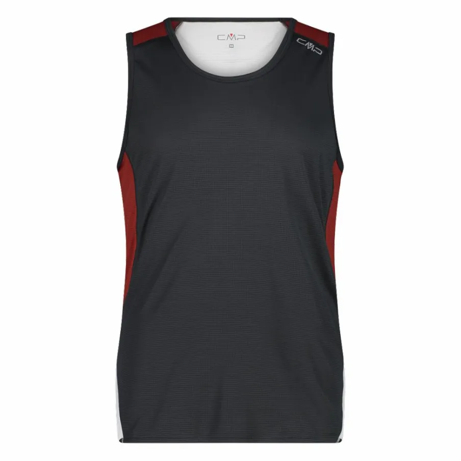 Uomo CMP Polo E T-Shirt^Canotta Unlimitech da uomo con inserti in mesh