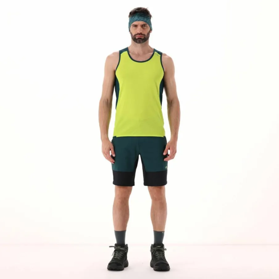 Uomo CMP Polo E T-Shirt^Canotta Unlimitech da uomo con inserti in mesh