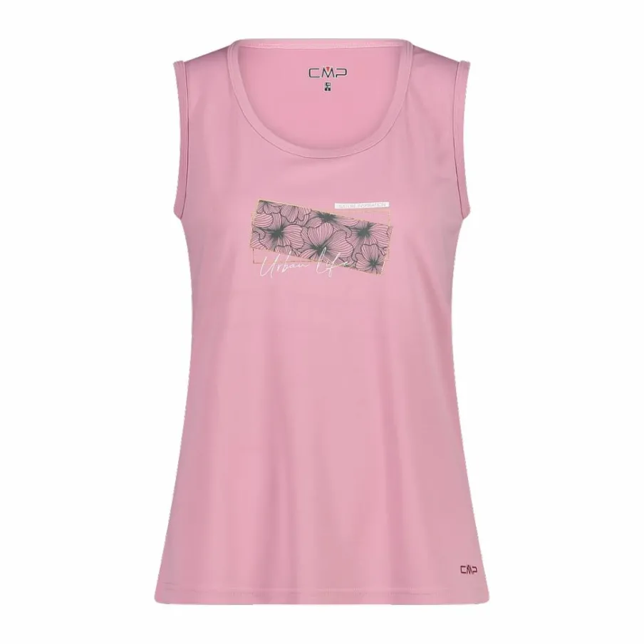 Donna CMP Polo E T-Shirt^Canottiera con grafica frontale