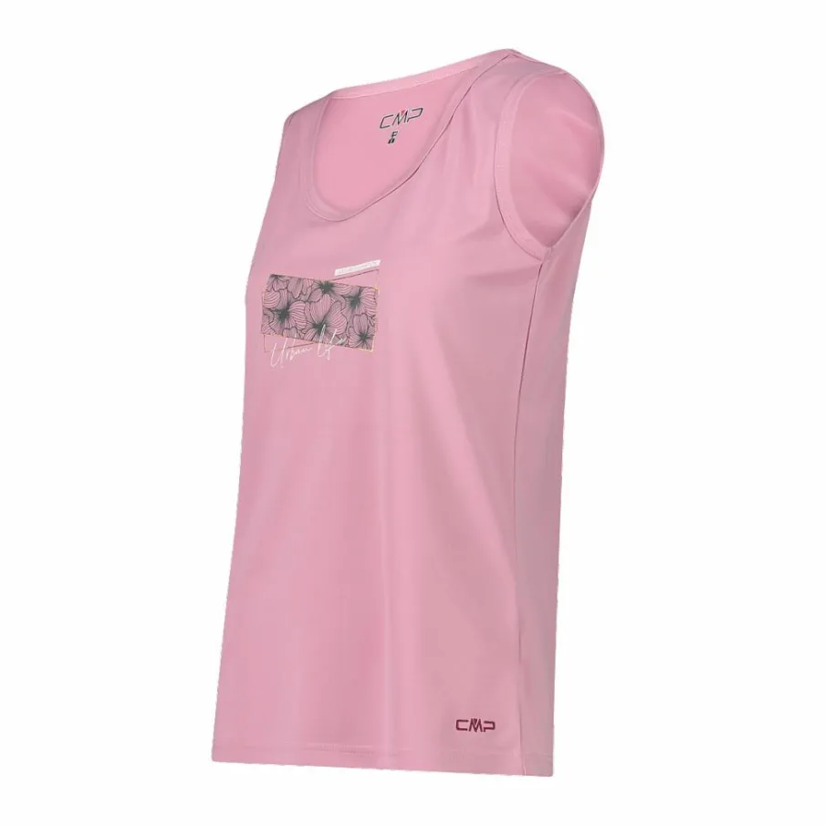 Donna CMP Polo E T-Shirt^Canottiera con grafica frontale