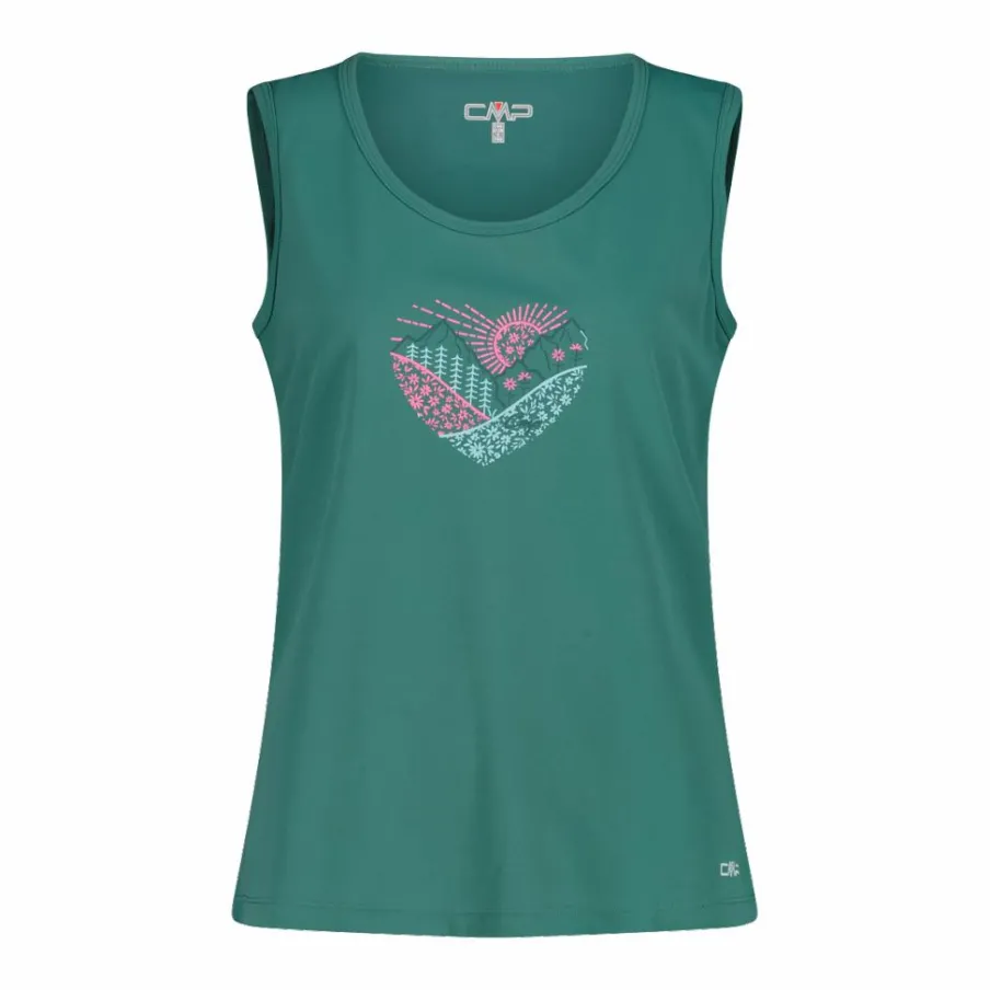 Donna CMP Polo E T-Shirt^Canottiera con grafica frontale