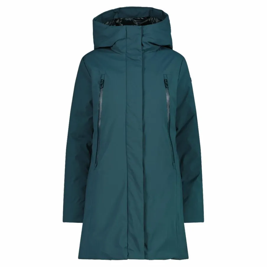 Donna CMP Giacche Imbottite E Piumini|Giacche Invernali^Cappotto da donna con cappuccio