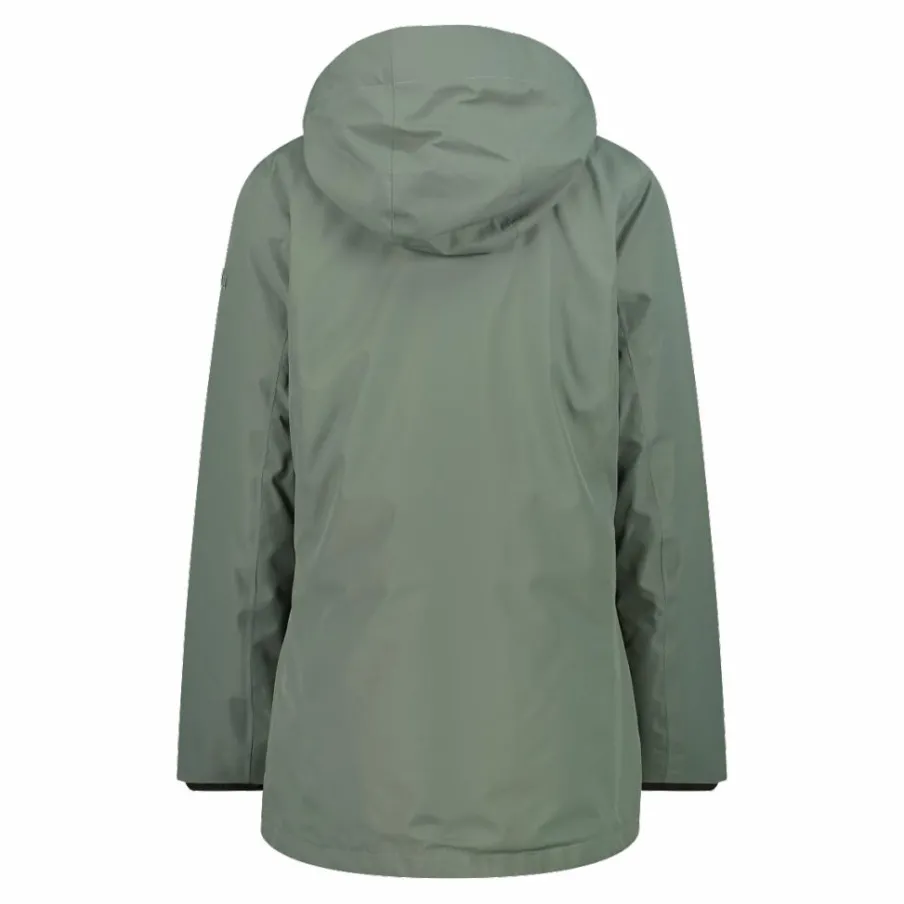 Donna CMP Giacche Imbottite E Piumini|Giacche Invernali^Cappotto donna con cappuccio e interno staccabile