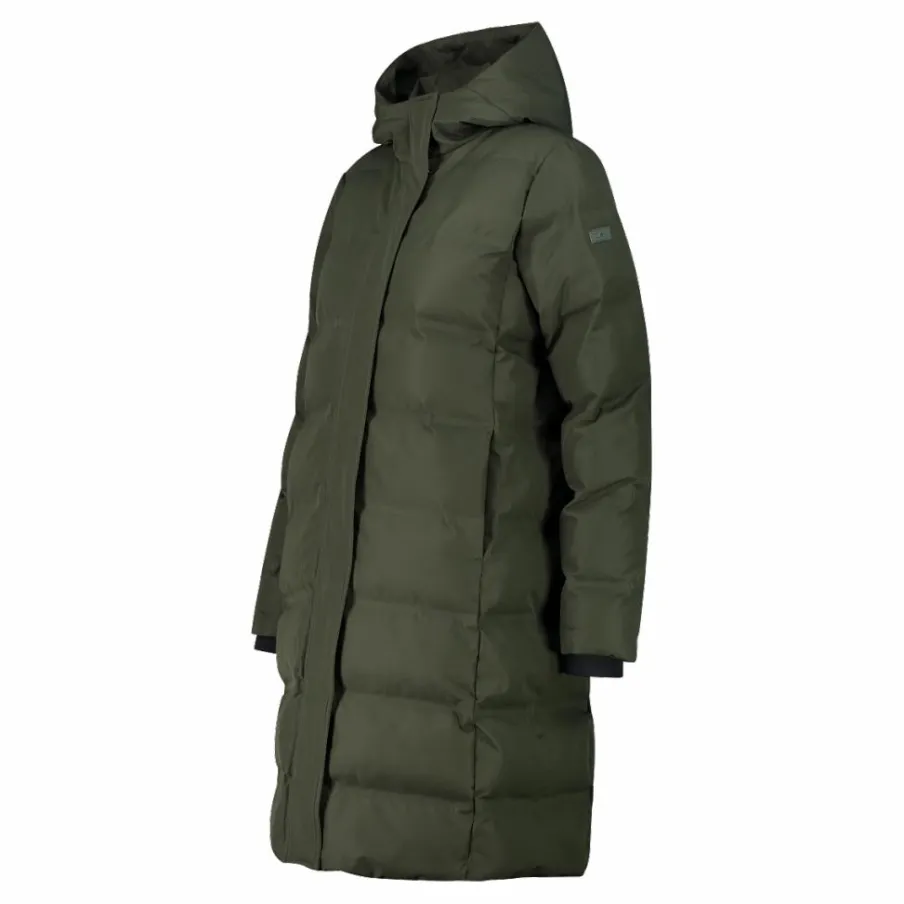 Donna CMP Giacche Imbottite E Piumini|Giacche Invernali^Cappotto donna con cappuccio fisso