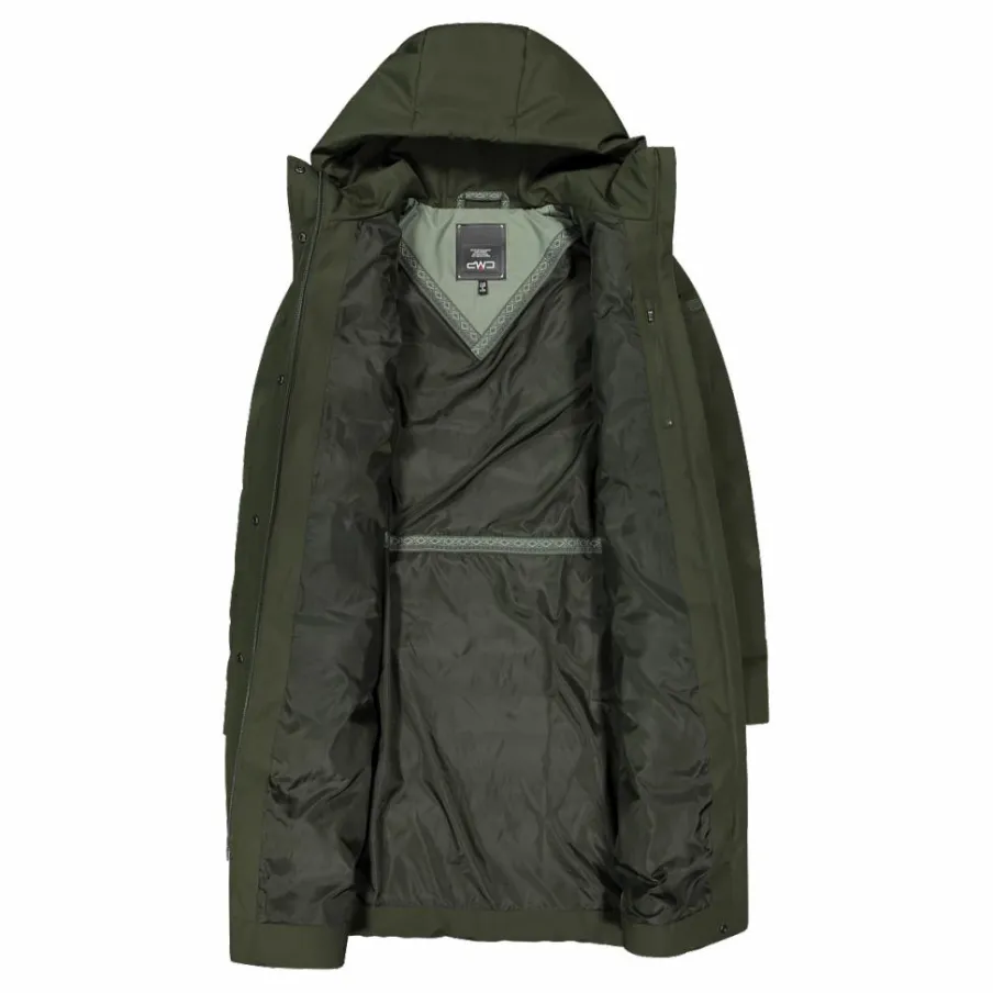 Donna CMP Giacche Imbottite E Piumini|Giacche Invernali^Cappotto donna con cappuccio fisso