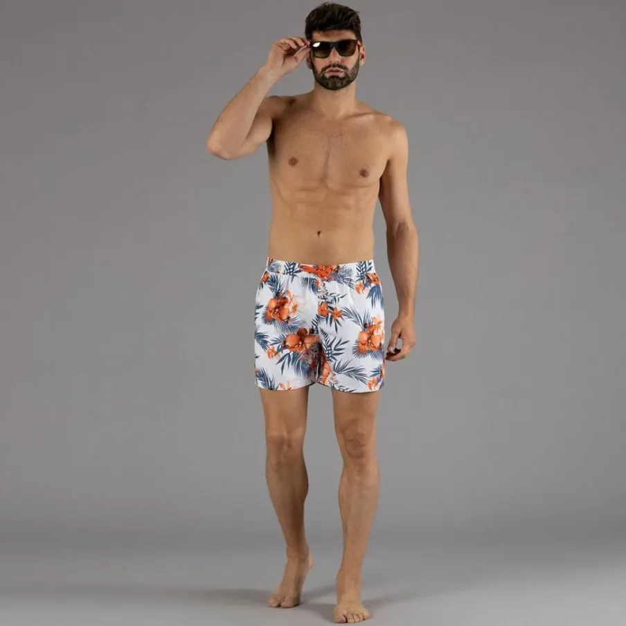 Uomo CMP Costumi Da Bagno^Costume boxer da uomo con fantasia tropicale