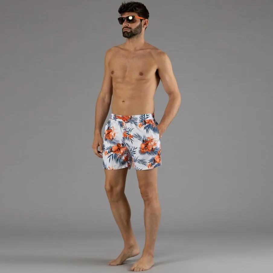 Uomo CMP Costumi Da Bagno^Costume boxer da uomo con fantasia tropicale