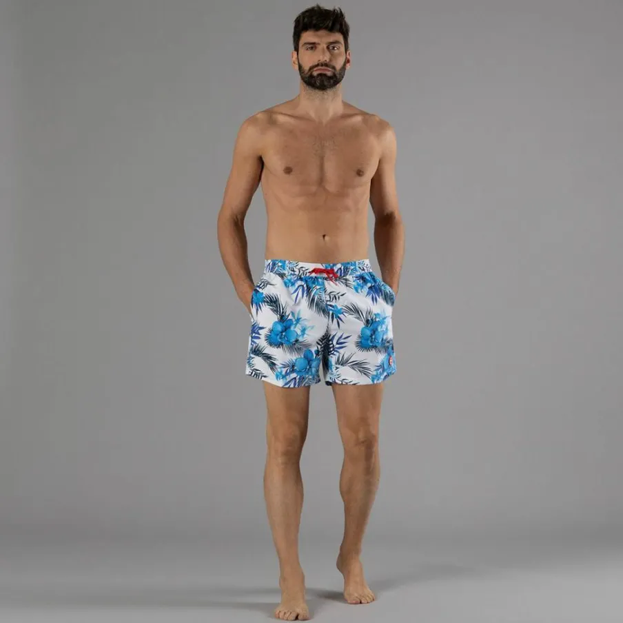 Uomo CMP Costumi Da Bagno^Costume boxer da uomo con fantasia tropicale