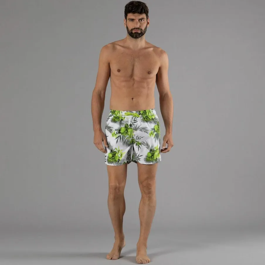 Uomo CMP Costumi Da Bagno^Costume boxer da uomo con fantasia tropicale