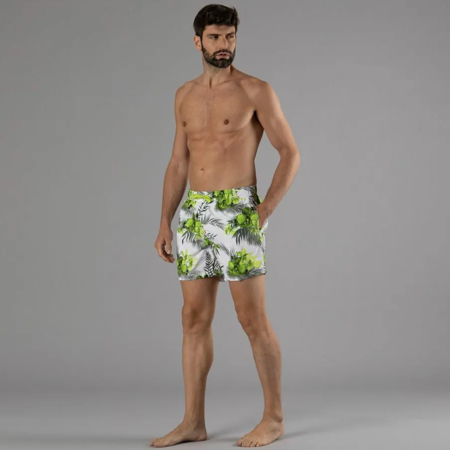 Uomo CMP Costumi Da Bagno^Costume boxer da uomo con fantasia tropicale
