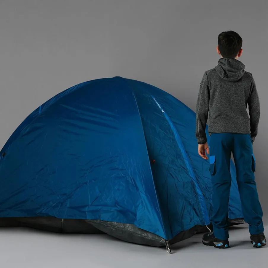 Bambino CMP Pile E Felpe^Felpa con cappuccio bambino in pile knit tech