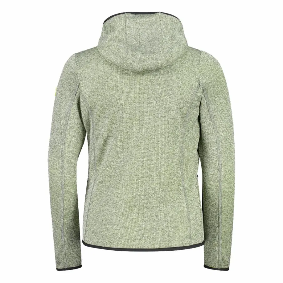 CMP Pile E Felpe^Felpa con cappuccio bambina in pile knit tech