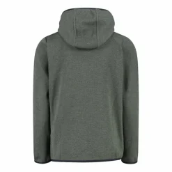 Bambino CMP Pile E Felpe^Felpa con cappuccio bambino in pile knit tech