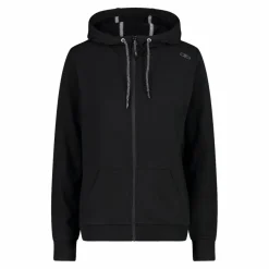Donna CMP Maglioni E Felpe^Felpa con zip da donna in cotone elasticizzato con cappuccio