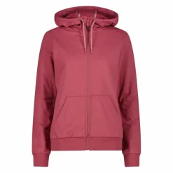 Donna CMP Maglioni E Felpe^Felpa con zip da donna in cotone elasticizzato con cappuccio