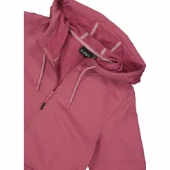 Donna CMP Maglioni E Felpe^Felpa con zip da donna in cotone elasticizzato con cappuccio