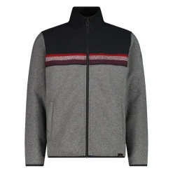 Uomo CMP Maglioni E Felpe^Felpa con zip da uomo in pile Knit Tech