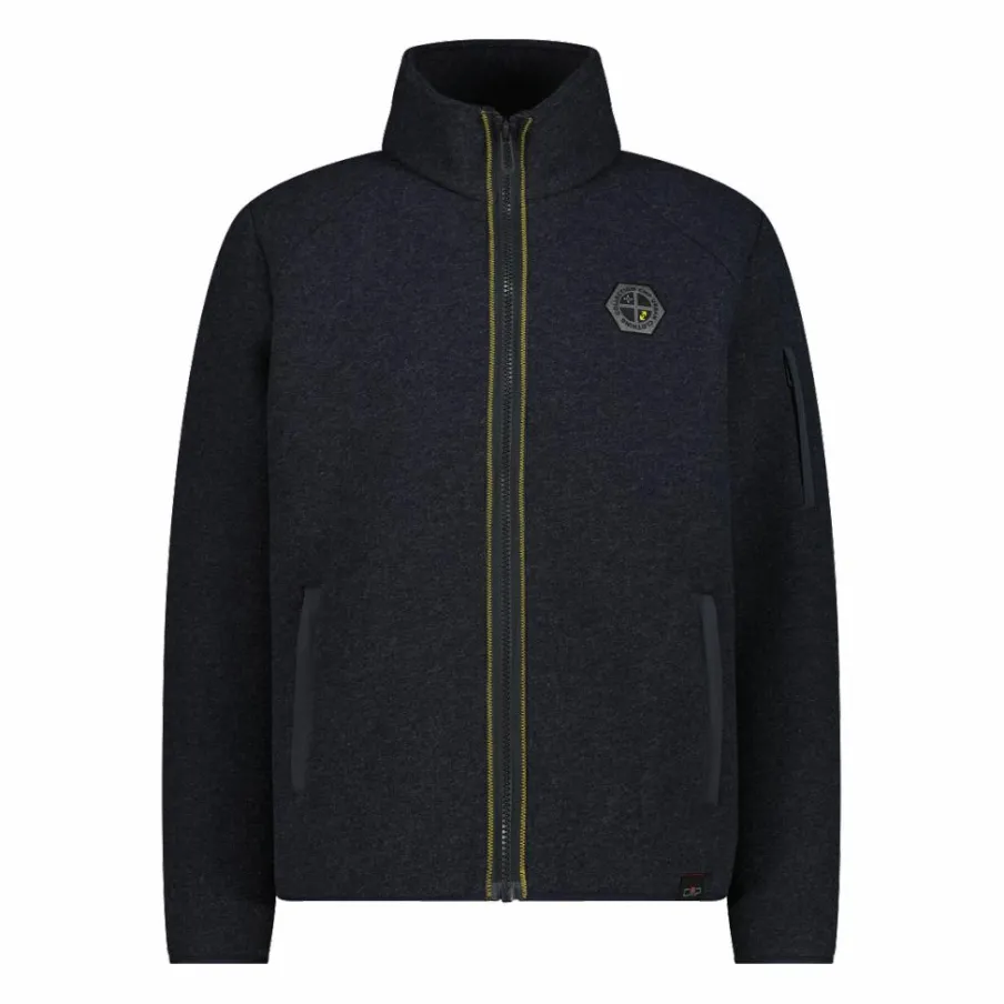 Uomo CMP Maglioni E Felpe^Felpa con zip da Uomo in Knit Tech