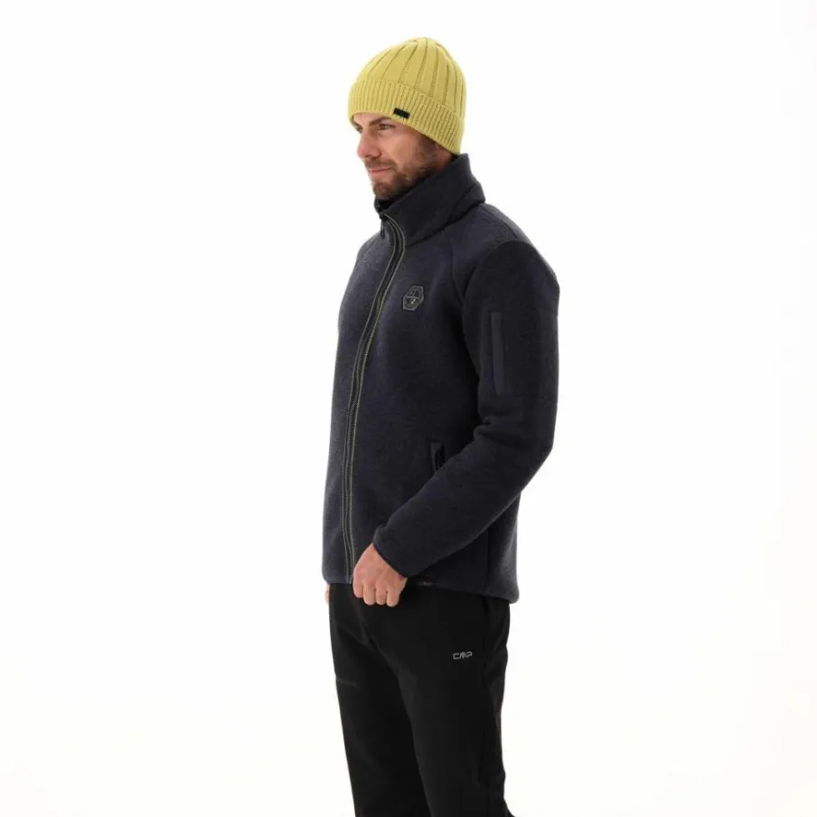 Uomo CMP Maglioni E Felpe^Felpa con zip da Uomo in Knit Tech